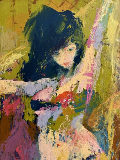 LeRoy Neiman Sensual Belly Dancers Morocco