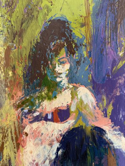 LeRoy Neiman Sensual Belly Dancers Morocco