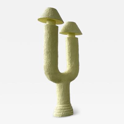 Lea Mestres French Contemporary Robert Yellow Lamp