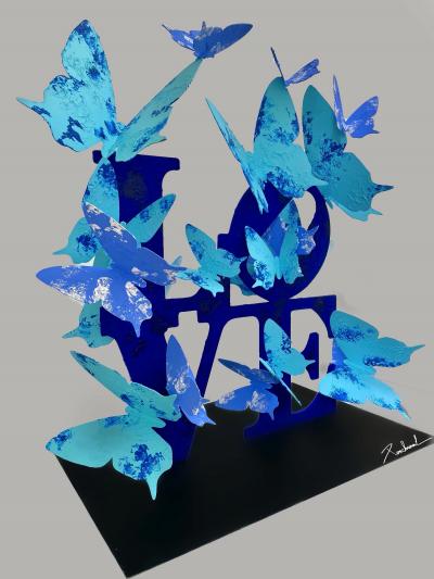 Lea Poncharal Blue Love Flight