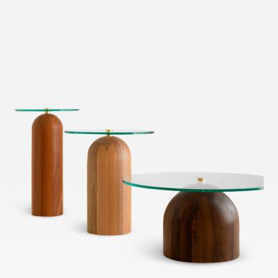 Leandro Garcia Trio of Side Tables Leandro Garcia Contemporary Brazil Design