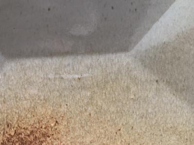 Leandro Lega Leandro Lega rectangular vase in glazed ceramic Faenza Italy 1982