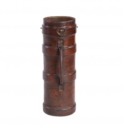 Leather Artillery Carrier Umbrella Stand