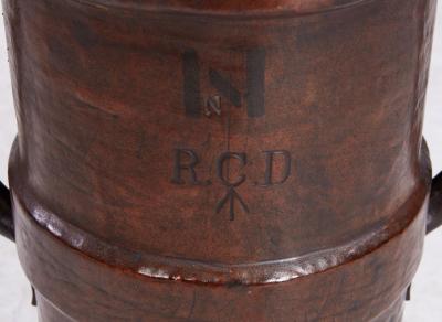 Leather Artillery Carrier Umbrella Stand