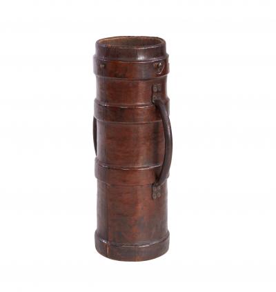Leather Artillery Carrier Umbrella Stand