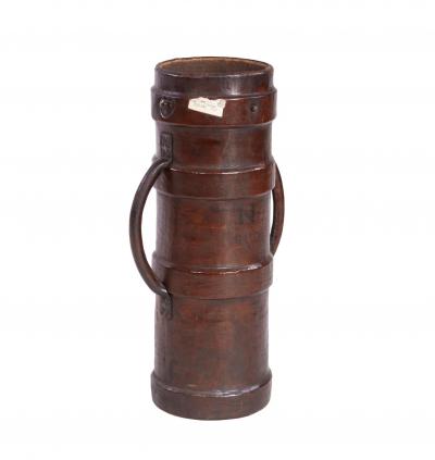Leather Artillery Carrier Umbrella Stand