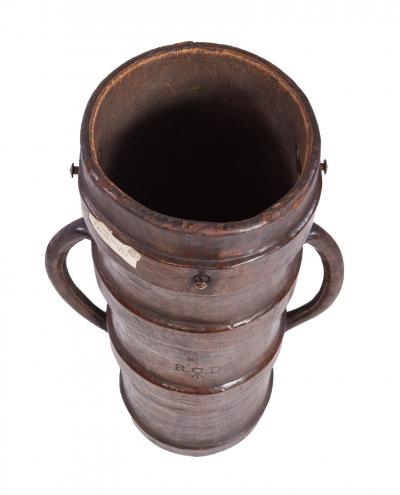 Leather Artillery Carrier Umbrella Stand