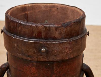 Leather Artillery Umbrella Stand