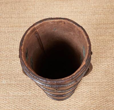 Leather Artillery Umbrella Stand