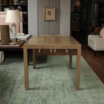 Leather End Table