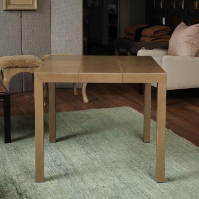 Leather End Table