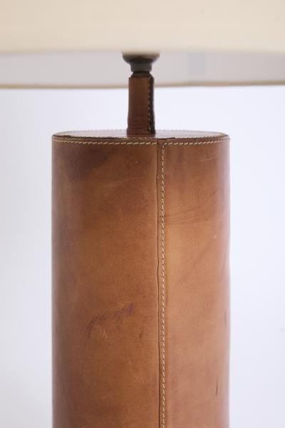 Leather Table Lamp