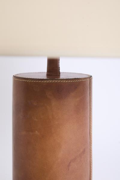 Leather Table Lamp