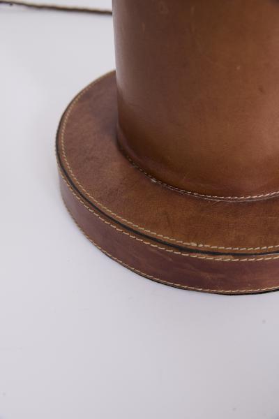 Leather Table Lamp