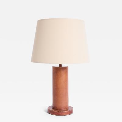 Leather Table Lamp