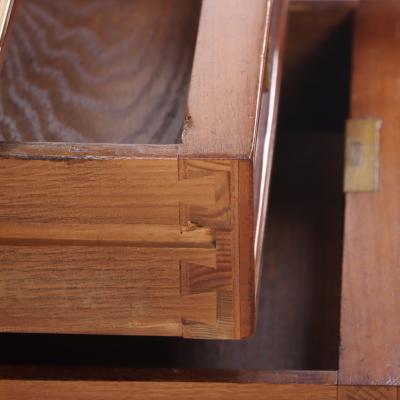 Leather Top Mahogany Writing Desk in French Louix XV Style C 1940