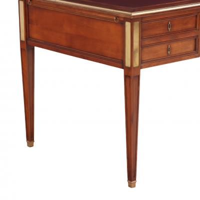 Leather Top Mahogany Writing Desk in French Louix XV Style C 1940