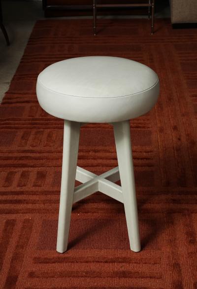 Leather Wrapped Stools