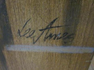 Lee Ames Large Painting of a Woman by Lee Ames