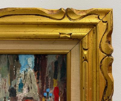 Lee Colber Abstract Lee Colber San Fransisco Street Car Oil Painting Impasto Techniques