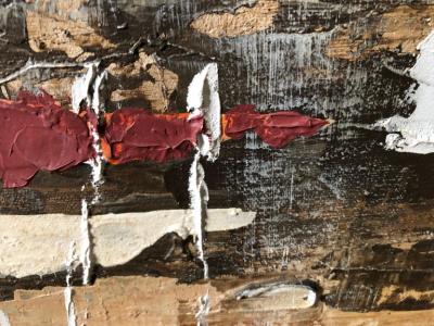 Lee Reynolds Lee Reynolds Large Abstract Painting Vanguard Studio