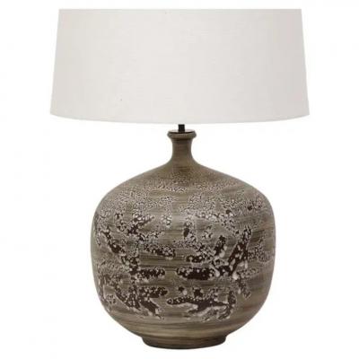 Lee Rosen Lee Rosen Design Technics Lamp Ceramic Abstract Signed