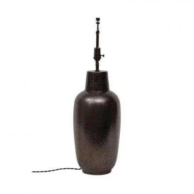 Lee Rosen Lee Rosen Design Technics Lamp Ceramic Glazed Bronze Gunmetal