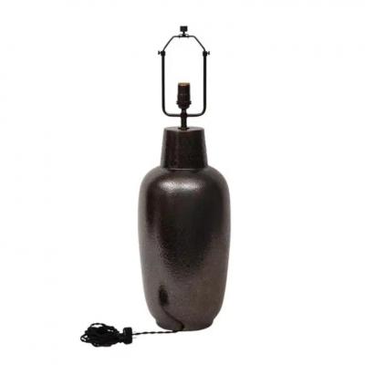 Lee Rosen Lee Rosen Design Technics Lamp Ceramic Glazed Bronze Gunmetal