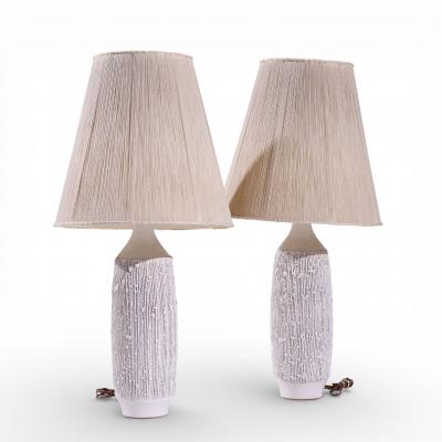 Lee Rosen Lee Rosen for Design Technics Ceramic Table Lamp Pair