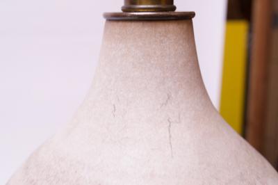 Lee Rosen Lee Rosen for Design Technics Oversized Terracotta Table Lamp