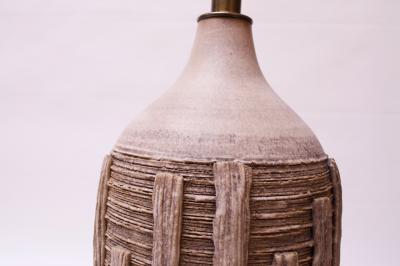 Lee Rosen Lee Rosen for Design Technics Oversized Terracotta Table Lamp