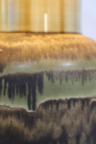 Lee Rosen Pair of Lee Rosen Ceramic and Brass Lamps