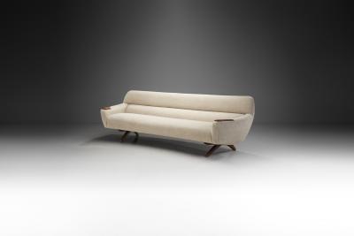 Leif Hansen Leif Hansen Model 62 Sofa for Kronen M belfabrikken Denmark 1960s
