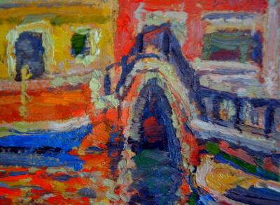 Leif Nilsson Leif Nilsson Venice II Oil Paint on Artists Panel 1995