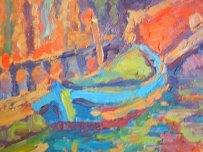 Leif Nilsson Venice I by American Impressionist Leif Nilsson Oil Paint on Panel