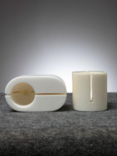 Lelo Cremonesi Pair of Desk Accessories by Lelo Cremonesi