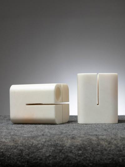 Lelo Cremonesi Pair of Desk Accessories by Lelo Cremonesi