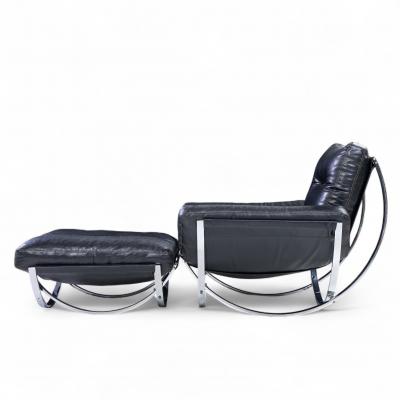 Lennart Bender Lennart Bender Mid Century Apollo Chair and Ottoman