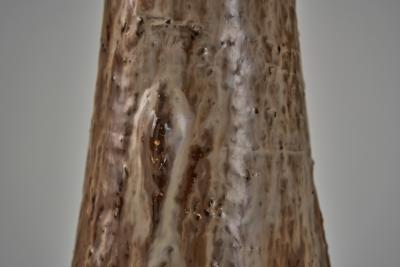 Leo En e Stoneware Table Lamp by Leo En e for En e Keramik Denmark ca 1960s