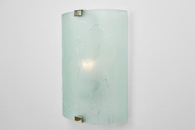 Leo Holmgren Swedish Grace Wall Lamp by Leo Holmgren for Gl ssner Co Sweden 1940s