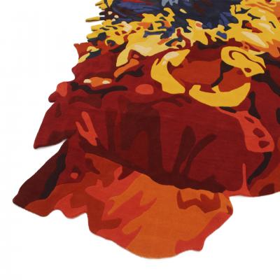 Leo Rydell Jost Hand Knotted Rug of the Botanica Collection by Leo Rydell Jost