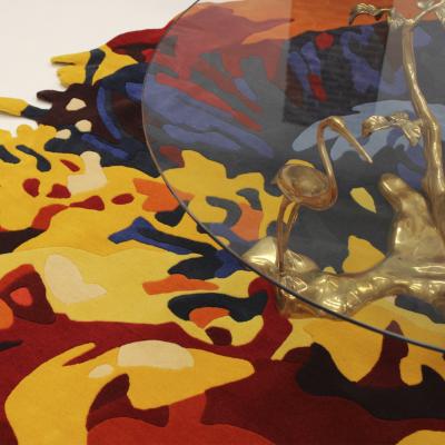 Leo Rydell Jost Hand Knotted Rug of the Botanica Collection by Leo Rydell Jost