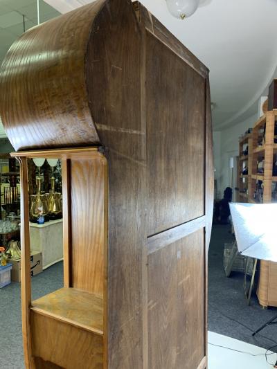 Leon Benouville EXCEPTIONAL INLAID ART NOUVEAU ARMOIRE BY LEON BENOUVILLE