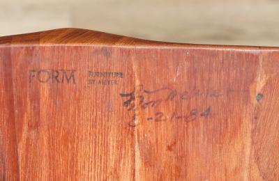 Leon Meyer Californian Studio Modern Teak Rocking Chair by Leon Meyer