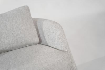 Leon Rosen Set of Swivel Lounges on Walnut Supports by Leon Rosen C 1970s