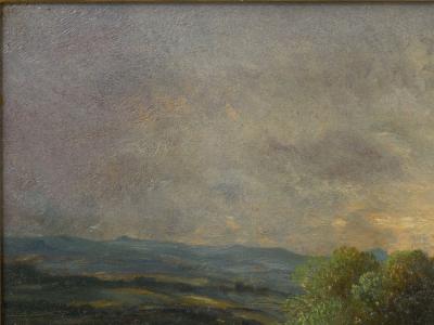 Leon Victor Dupre Cottage on a Lake Barbizon Oil Painting by Victor Dupr circa 1850