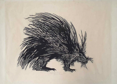 Leonard Baskin Porcupine