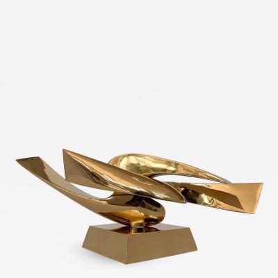 Leonardo M Nierman Leonardo Nierman Abstract Bronze Sculpture