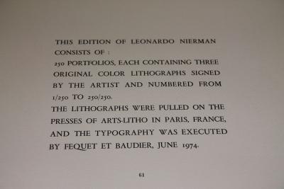 Leonardo Nierman 3 Print Portfolio