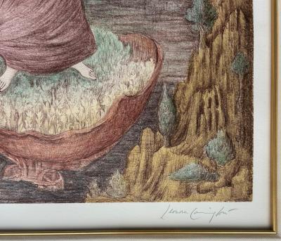 Leonora Carrington 1987 Mexican Leonora Carrington Surrealist Lithograph Signed Numbered 93 150